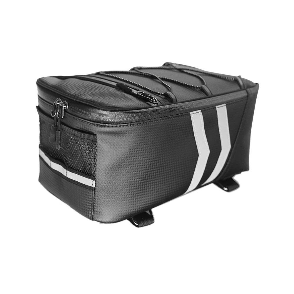 

Bicycle Bags 9L Large Capacity Waterproof Cycling Bag Mountain Bike Saddle Rack Trunk Bags Luggage Carrier Bike