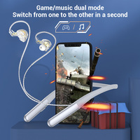 2024 GE018 Earphones Bluetooth 5.4 Headphones Sport Earbuds Built-in Mic Neckband Headphone Stereo Earbuds Headset For Running