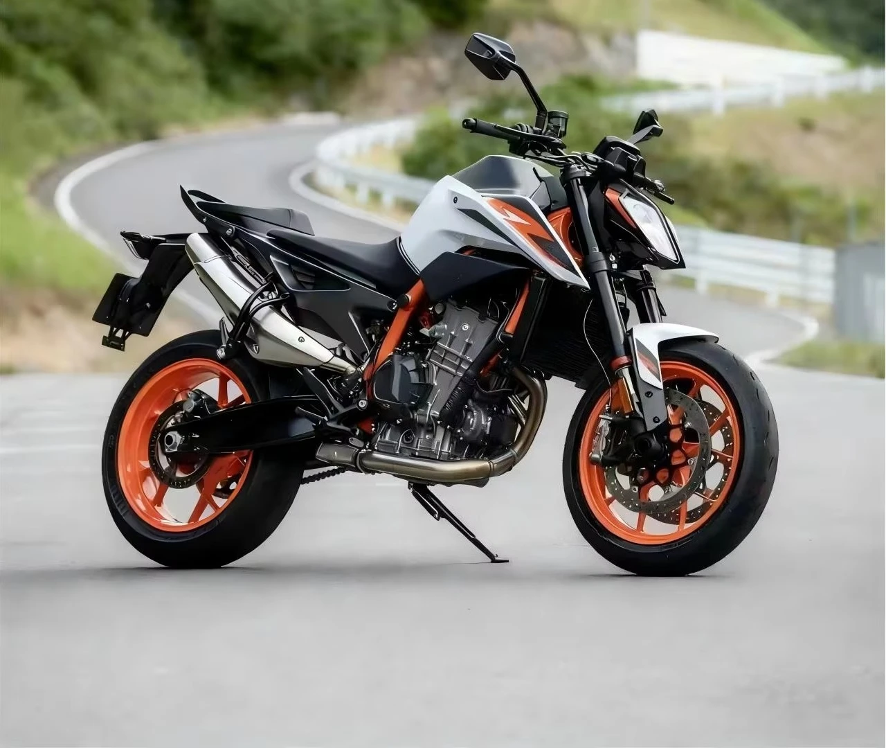 3K 100% Dry Carbon Fiber Motorcycle Fairing Kit for DUKE 790 890 2017-2023 Carbon Fiber Fairing Kit Accessories