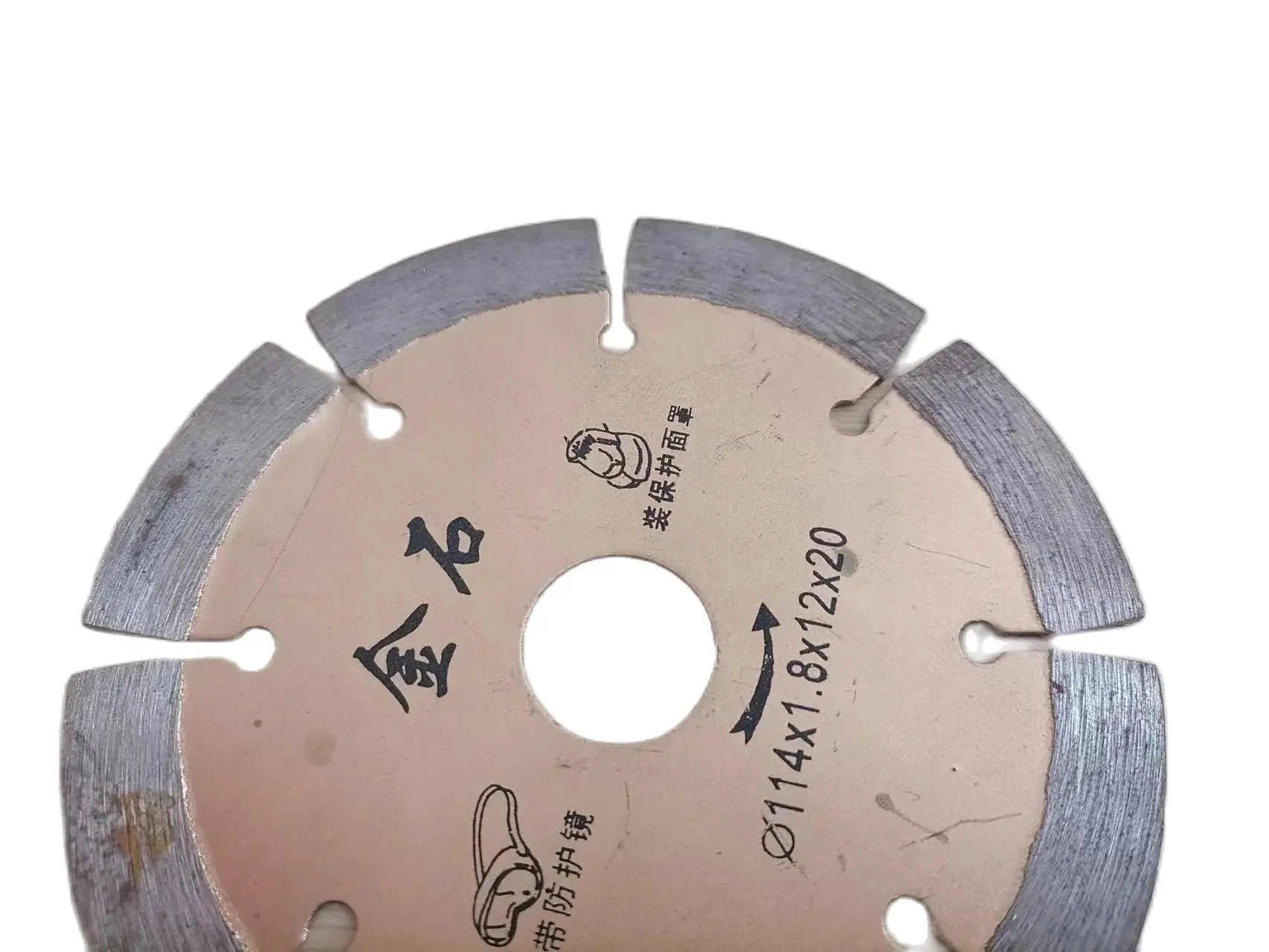 114mm Diamond Stones Segmented Cutting Small Saw Blade Stone Granite Marble Cutting Disc Porcelain Tile Ceramic Blades