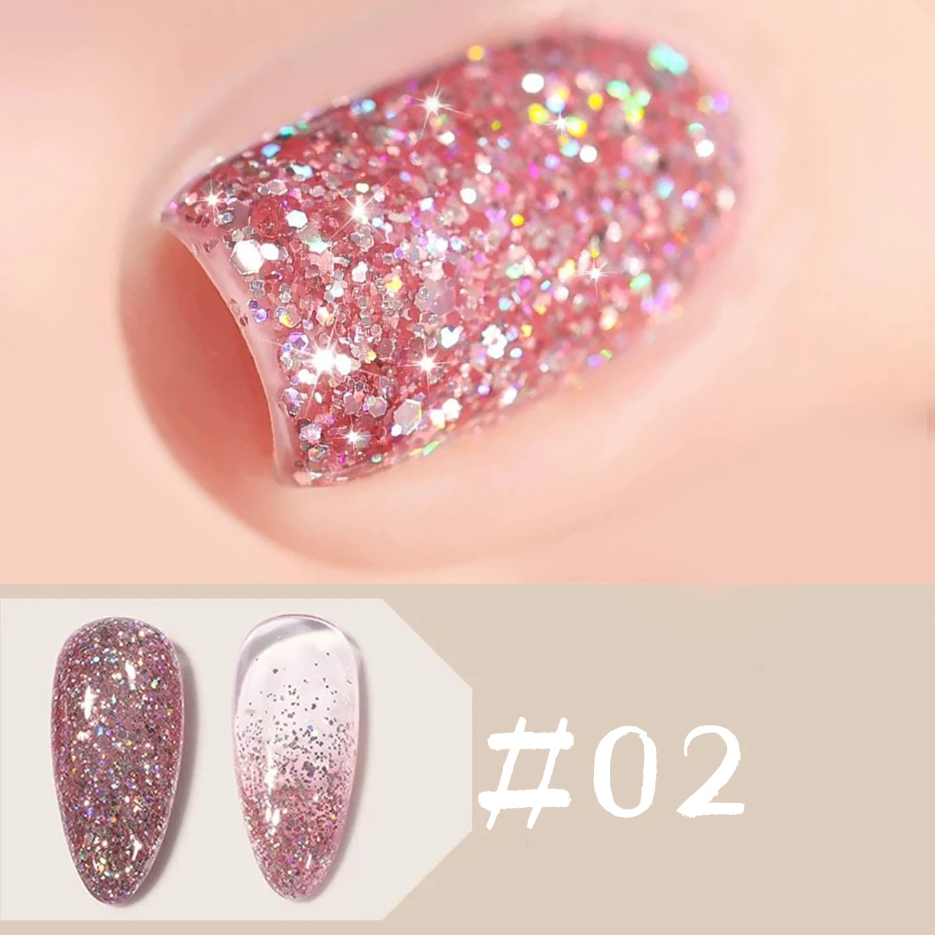 MlANEL 12ml brillante Rhinestone esmalte de uñas Gel blanco lujo Otoño Invierno Nail Art 2025 nueva colección Nail Art