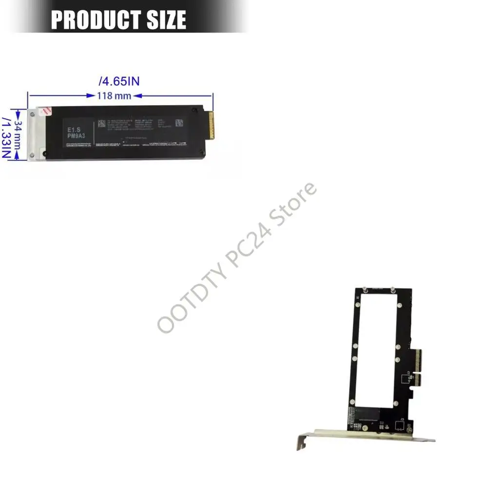 

Преобразователи твердотельных накопителей H7BA PCIe4.0 Gen Z для низкопрофильных кронштейнов корпоративных систем хранения