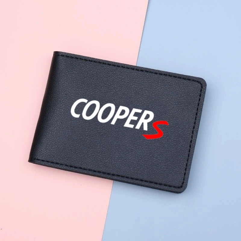 6-slot Car Driver License Bag PU Wallet ID Card Credit Card Bag For BMW MINI Cooper One R50 R52 R55 R56 Car Accessories