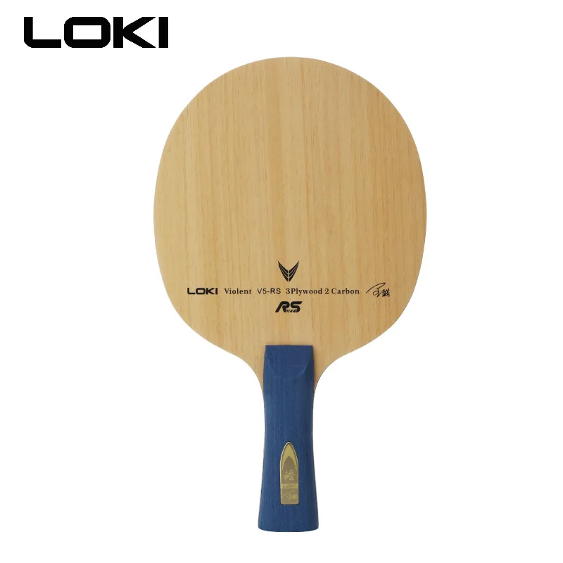 

LOKI V5RS Carbon Table Tennis Blade 5 Layers Ping Pong Blade OFF+ Table Tennis Racket for Skill Upgrading