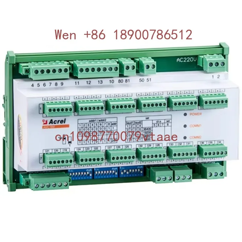 AMC16MA Multi-Circuit Power Monitor for Data Center Precision Power Distribution IDC Server Management Rs485 Network Room