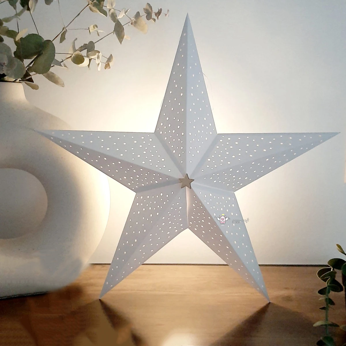 Piggy Craft metal cutting dies cut die mold 3D folding star series Scrapbook paper craft knife mould blade punch stencils dies