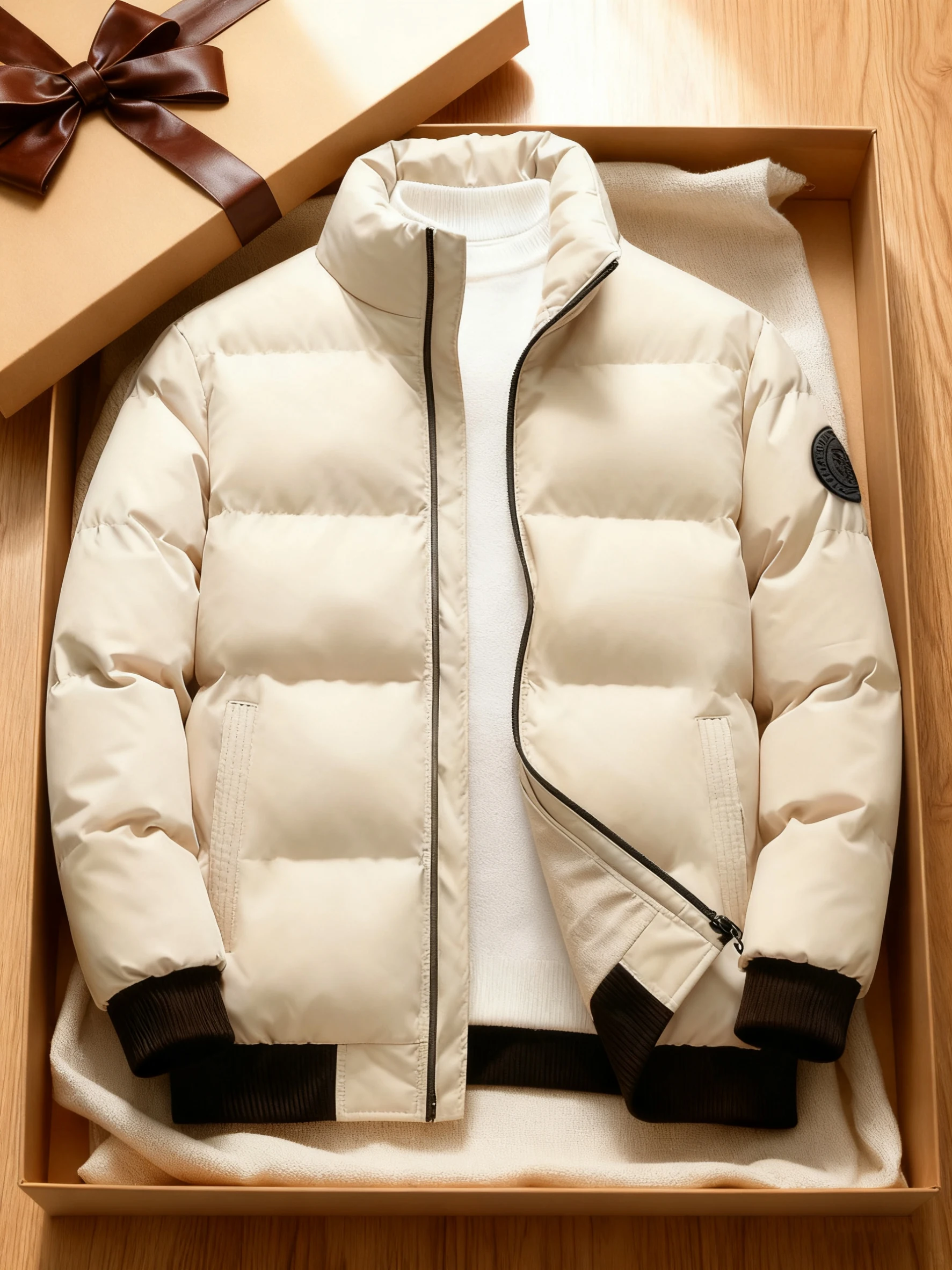 

Новый дизайн, мужская зимняя куртка с теплым длинным рукавом, подходящая для холодной погоды, верхняя одежда для мужчин