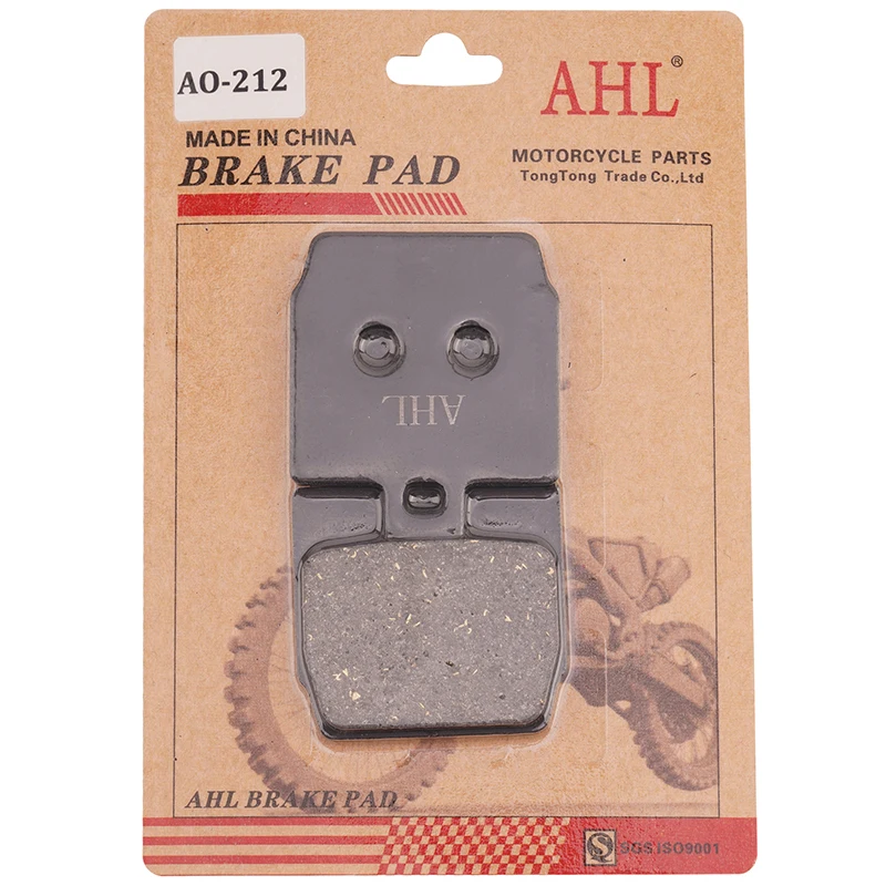 AHL Motorcycle Front and Rear Brake Pads For YAMAHA C NS N Aerox Slider For MBK EW 50 Stunt Naked YQ Nitro For QUADRO QV3 Qooder