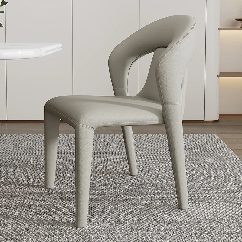 

Relaxing Soft Dining Chairs Luxury Modern Elegant Waiting Designer Dining Chairs Kitchen Restaurant Sillas Nordic Furniture