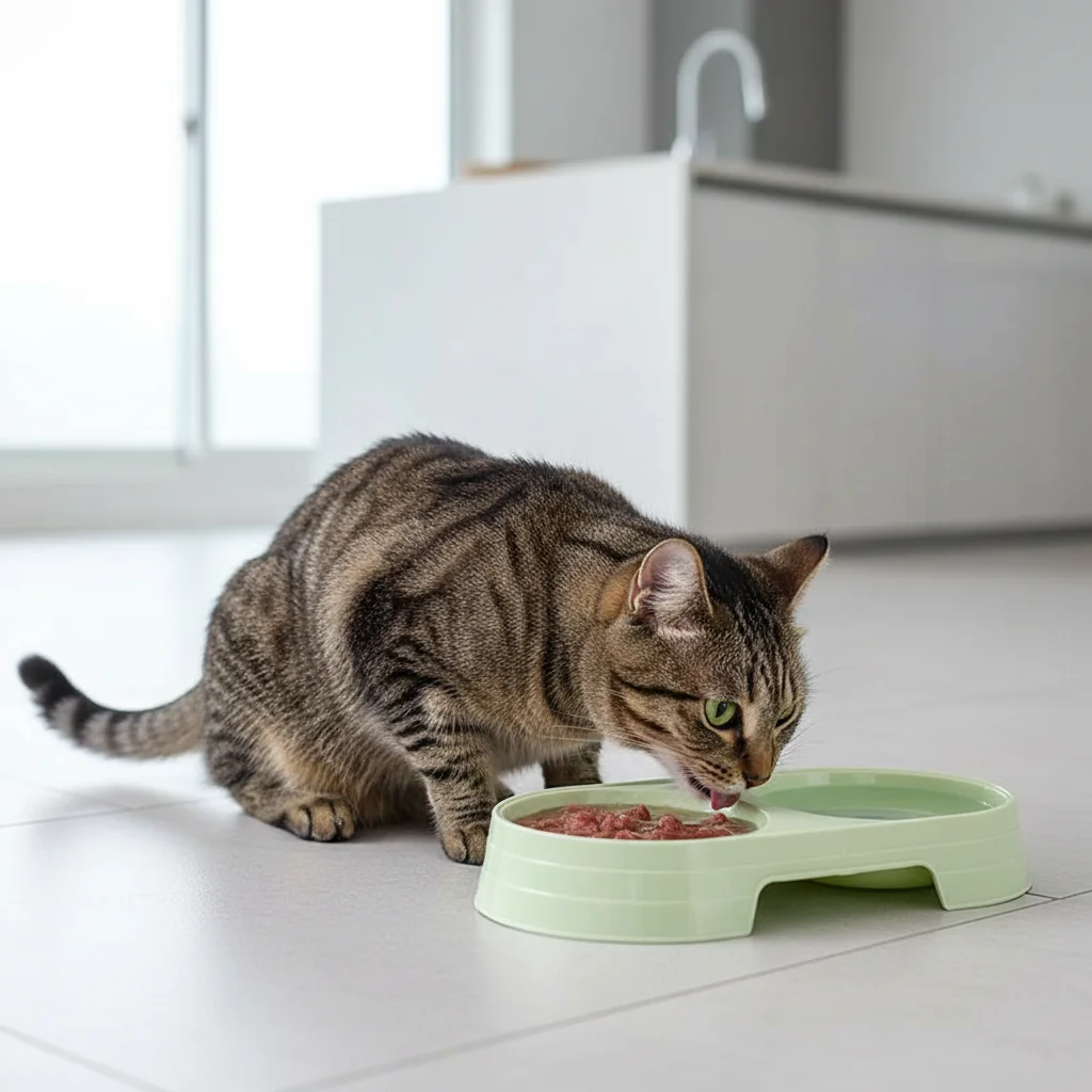 Macaron Style Pet Double Bowl Feeder Non-Slip Cat Dog Food Water Bowl Portable Pet Feeding Dish