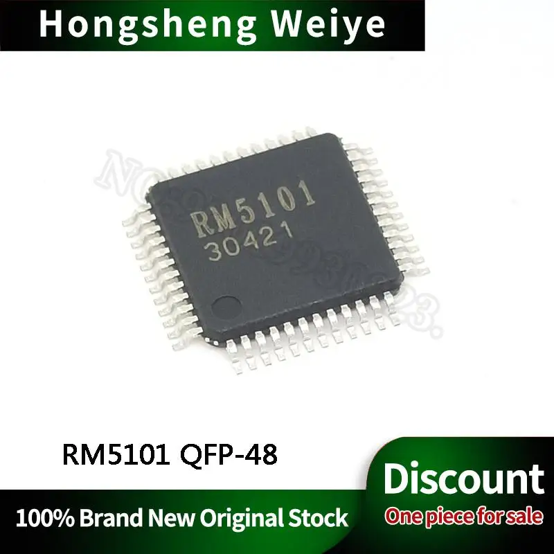 10-50Pcs New original RM5101 LCD screen chip SMD QFP48 logic board IC Chip In Stock DISCOUNT Sell