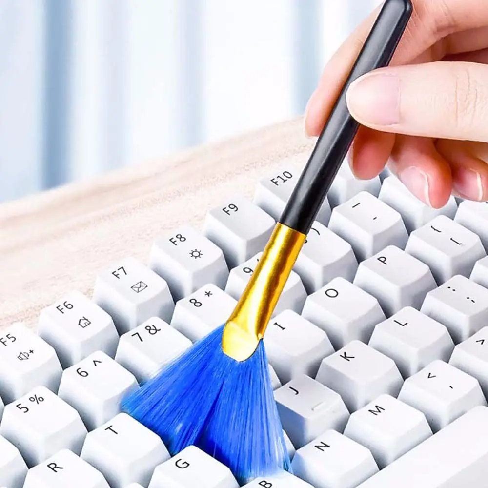 Small Space Portable Shaver Desktop Anti-static Laptop Computer Keyboard Brush Slit Corner Cleaning Dusting Cleaning Brush