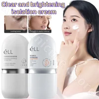 ELL crema sin rostro ilumina el tono de la piel poros invisibles para mejorar la opacidad crema aislante maquillaje pre-irmano hombres y mujeres