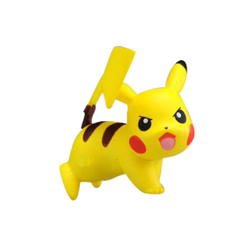 Juego de figuras clásicas de Pokémon: modelos coleccionables de Pikachu/Mew/Squirtle/Charizard/Ho-Oh