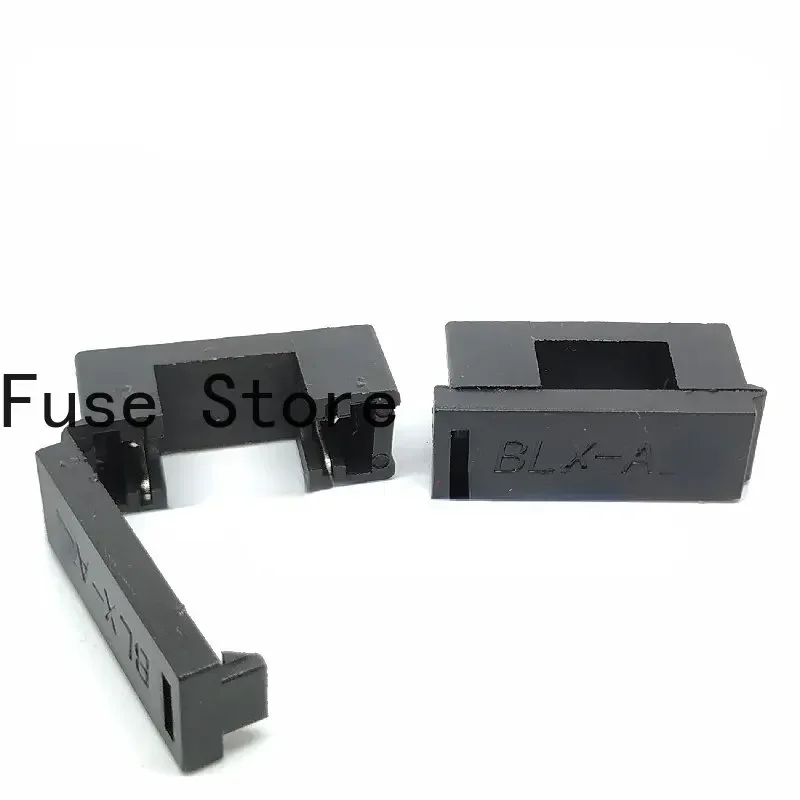 10PCS 5*20mm Solder Plate Type Glass Ceramic Fuse Tube Base BLX-A  Copper Pin Environmental Protection