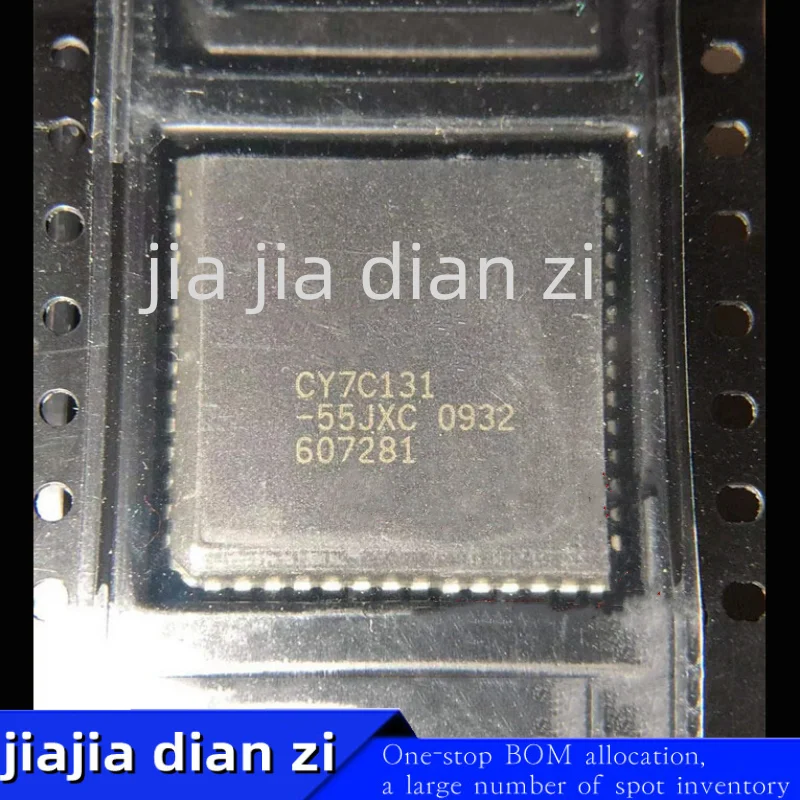 1pcs/lot CY7C131-55JXC CY7C131 IC SRAM 8KBIT PARALLEL 52PLCC ic chips in stock