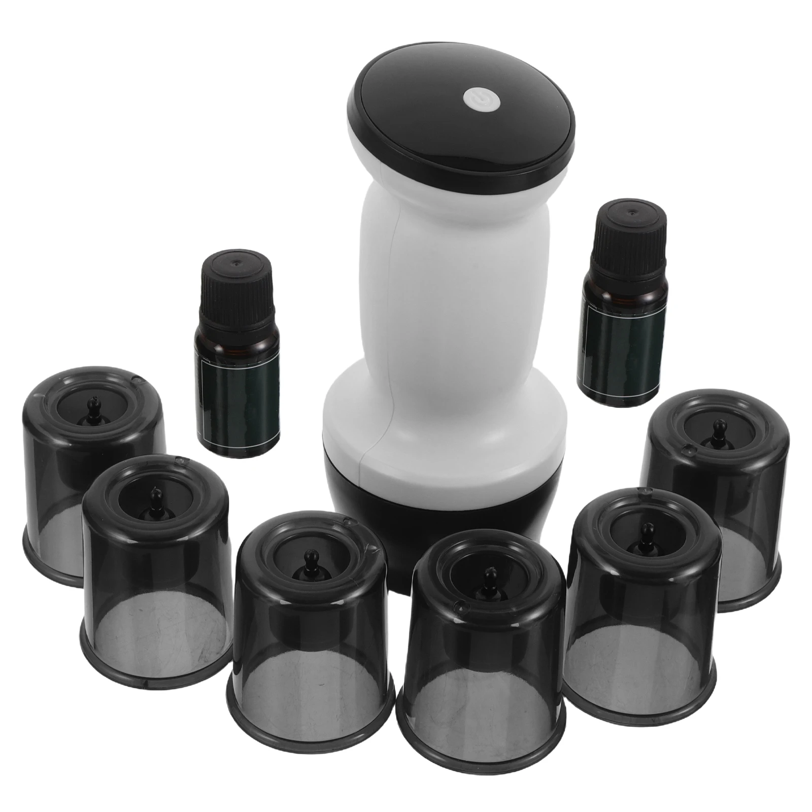 

1 set 1 Set Electric Machine Smart Guasha Therapy Massager Vacuum Suction Portable Cupping Kit For Back Shoulder Neck Legs Body
