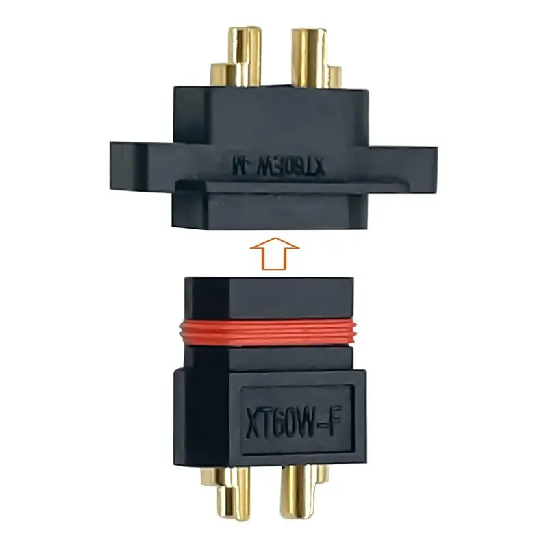 Hot Sale-XT60E Male Female Plug Connector Amass XT60EW-M XT60W-F Mountable For RC Drone Aircraft FPV Racing Drone