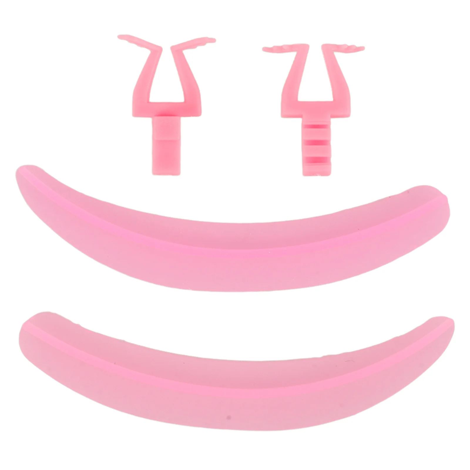 1 set 1 Set Separatore per ciglia Pratico strumento per innesto ciglia finte per le donne Separatori di sicurezza in silicone Estensione ausiliaria