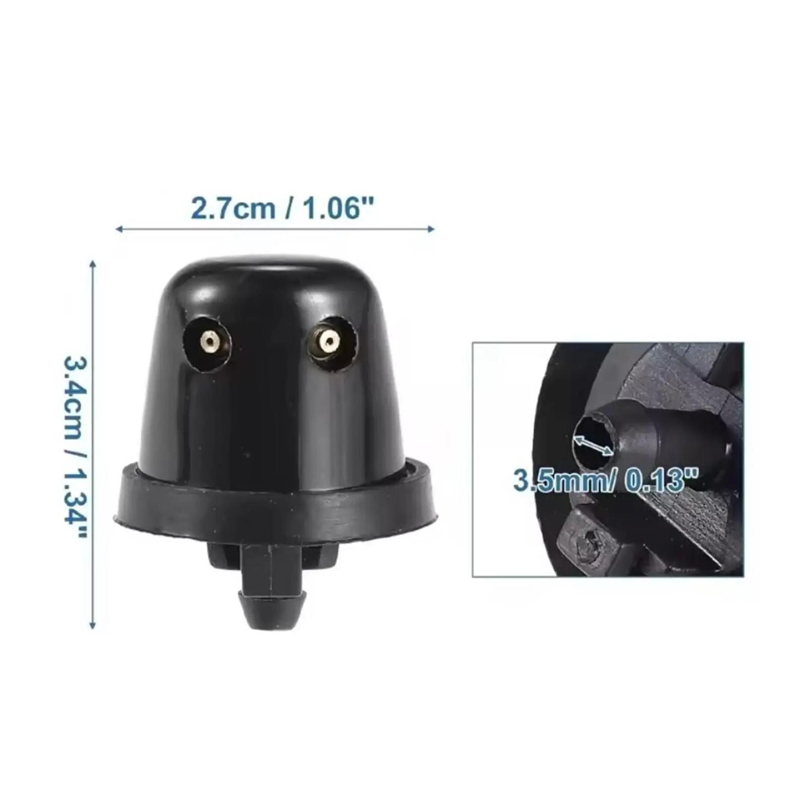 فوهة غسالة الزجاج الأمامي الخلفي 28970-0W000 ملحق لنيسان إكستيرا #6