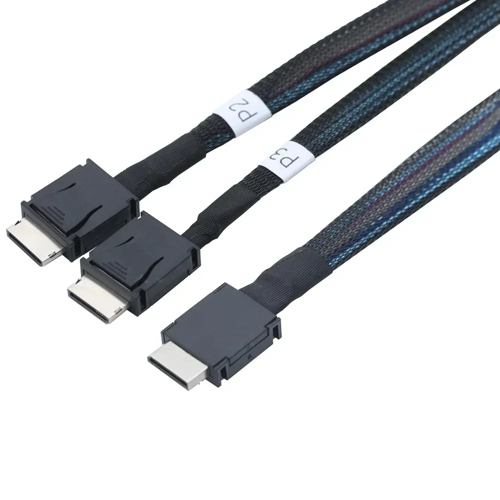 

Серверный кабель-расширитель Oculink PCIE SFF-8611 Высокоскоростной адаптер 4i на 2 SAS SFF-8611 4I