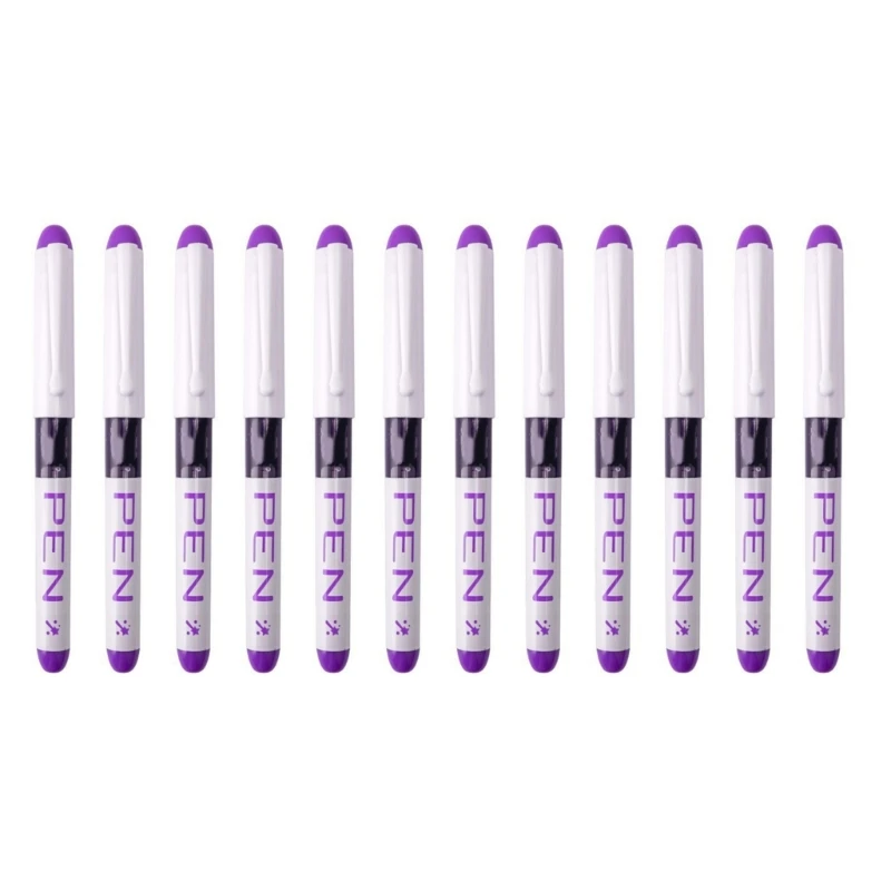12PCs Training Pen Leakproof Design with Smooth Inks Flows Systems