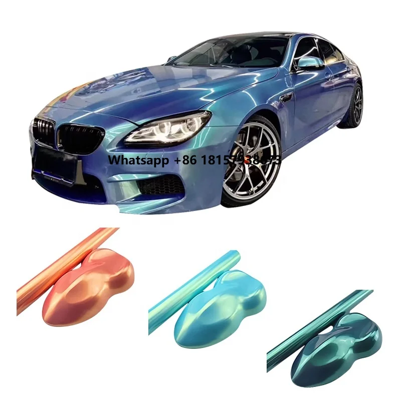 

Glossy Anti-Scratch PET Car Wrap Vinyl Sticker Color-Changing Exterior Decorative Paint Protection Film