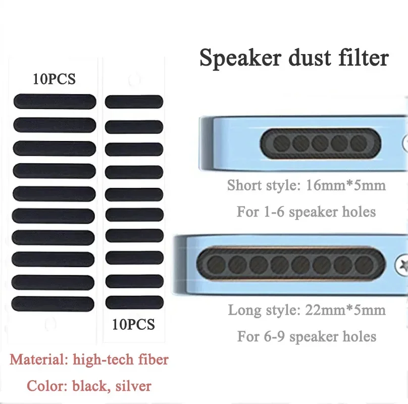 Universal Phone Speaker Dustproof Net for IPhone Samsung Huawei Xiaomi Type C Charging Port Dustproof Plug Phone Accessories