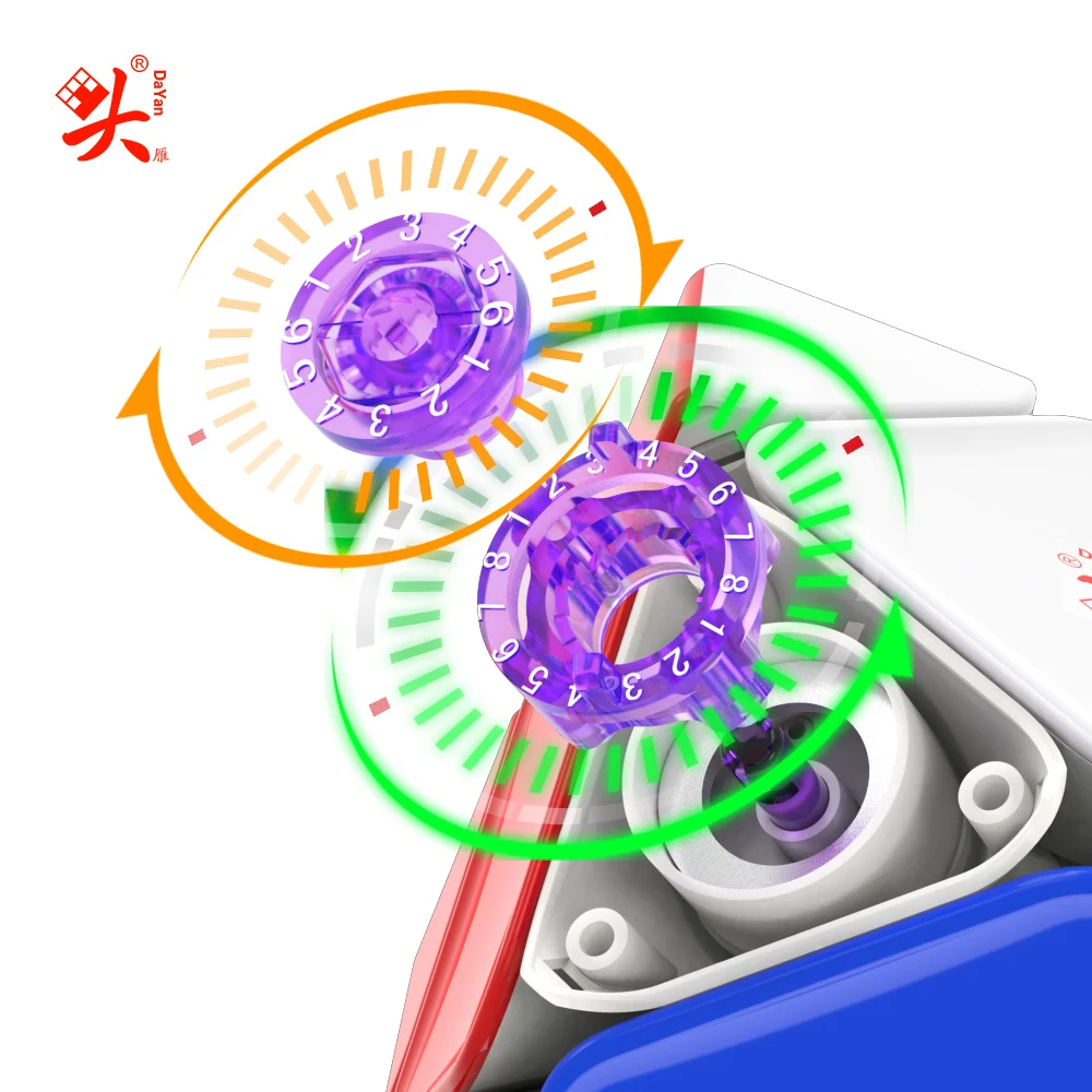 [JudyCube] Dayan Skewb V2 リニアモーターカー ボールコア UV 磁気マジック スピード キューブ Dayan Skewb V2M Fidget Toys Cubo Magico