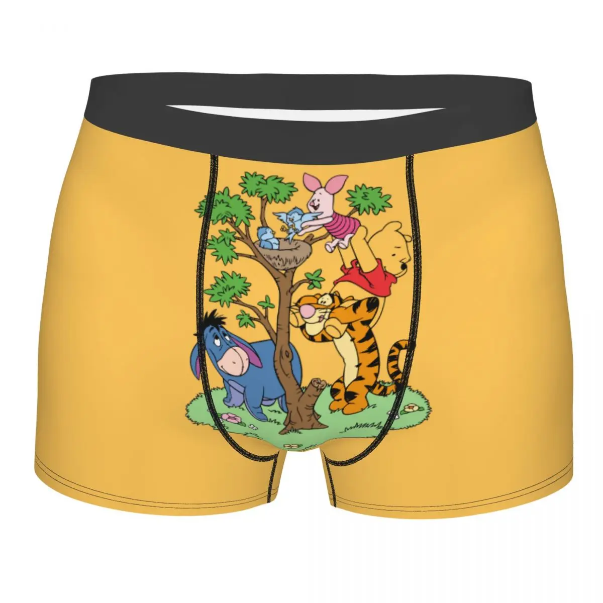 

Нижнее белье My Friends Tigger Pooh на заказ, мужские дышащие трусы-боксеры, шорты, мягкие трусы для Homme