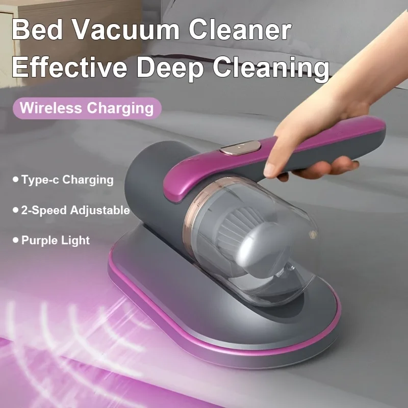 Cordless Bed Vacuum…