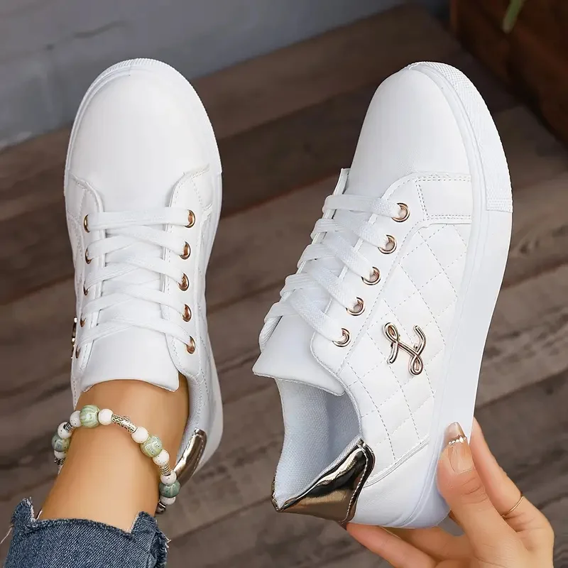 Women Sneakers 2024 Summer Fashion Breathable Shoes Woman Soft Sole Walking Sneakers Casual Women Sneaker White Sneakers Women