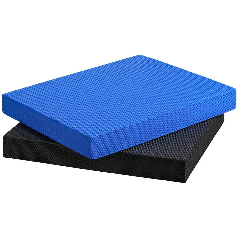

2 Pcs Foam Balance Pad Non Slip Stability Trainer Rectangle Board Exercise Pad Cushion for Women Men Dancing Balance Training Wo