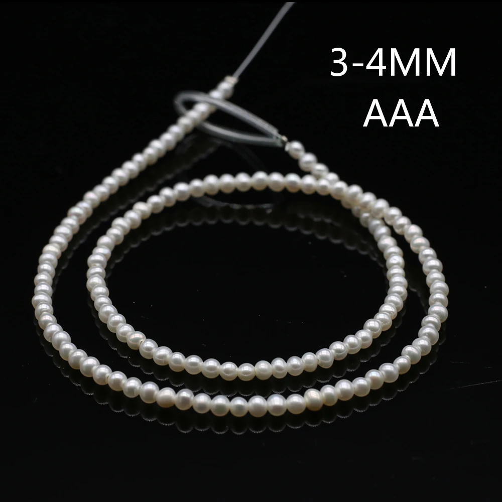 Gloss Natural Freshwater Pearl Beads 100% Pearl Loose Spacer Beaded for Making DIY Jewerly Necklace Bracele Accessories
