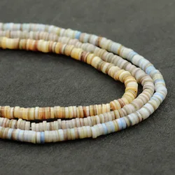 Noter Grade A Natural Shell Septal Bead For Jewelry Making 3 Colors Flat Gemstone Loose Beads For DIY Bracelet Necklace Earrings
