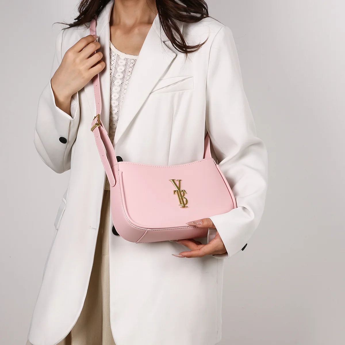 

‌Luxury Underarm Bag - Minimalist Shoulder Bag for Women, Trendy Crossbody Purse, Versatile Daypack