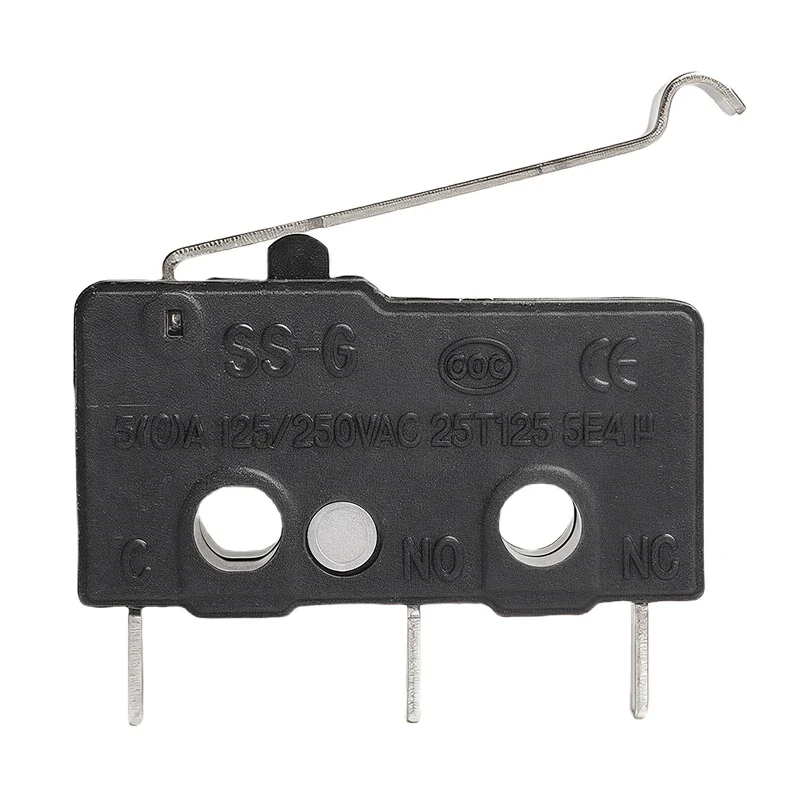 10/50/100PCS SS-5Gl NO/NC/Changeover  Subminiature Micro Switch, 2-Terminal  Pre-Wired 3-Terminal Micro Limit Switch