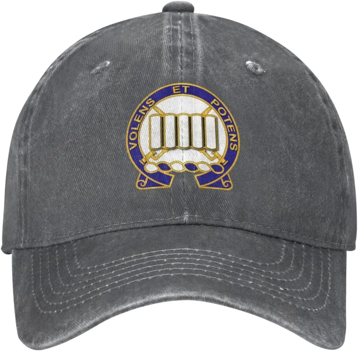 Army - 7th Infantry Regiment Cowboy Hats for Men Women, Adjustable Denim Baseball Cap