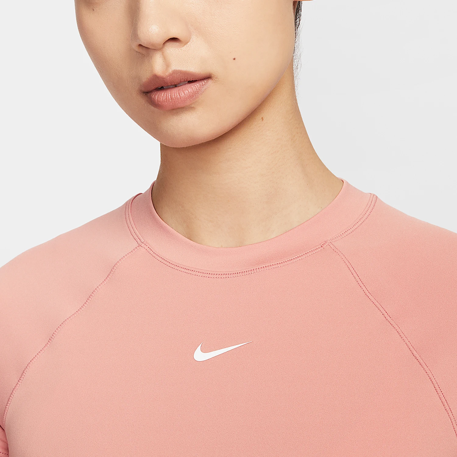 Nike الأصلي Pro Dri-FIT المرأة ضغط التدريب الرياضي كم قصير FV7843-685 #3