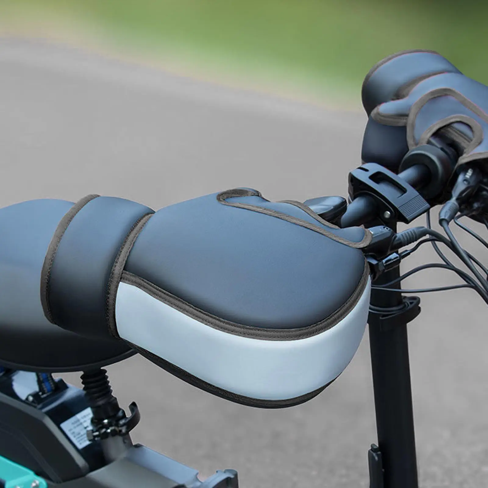 

Перчатки на руль для велосипеда, теплые перчатки на руль для мотоцикла, велосипедная ручка, согревающие муфты для гонщиков, зимнее шоссе, снегоход