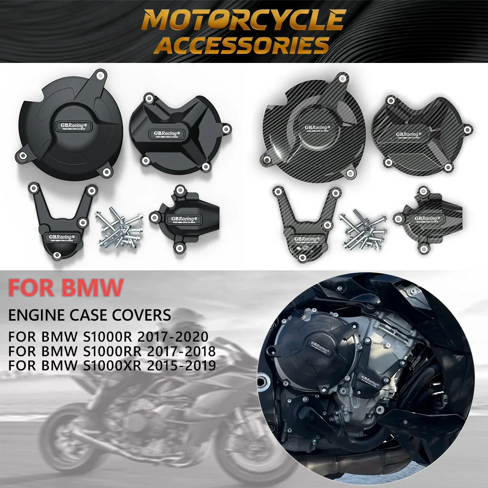 

s1000rr s1000r FOR bmw s1000xr S1000R S1000RR S1000XR Engine Protective Cover Engine Cover Protection Set Protection Cover
