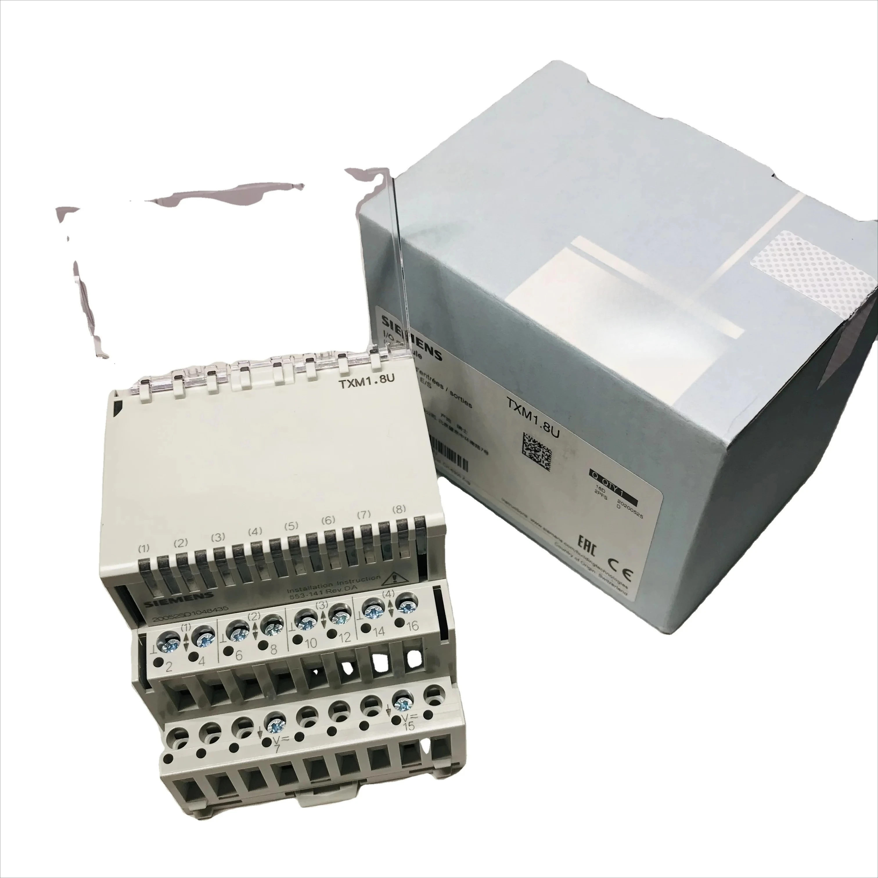 TXM1.8U  8   Inputs/outputs with LED signal / Fault Indication   AC / DC 12-24 V