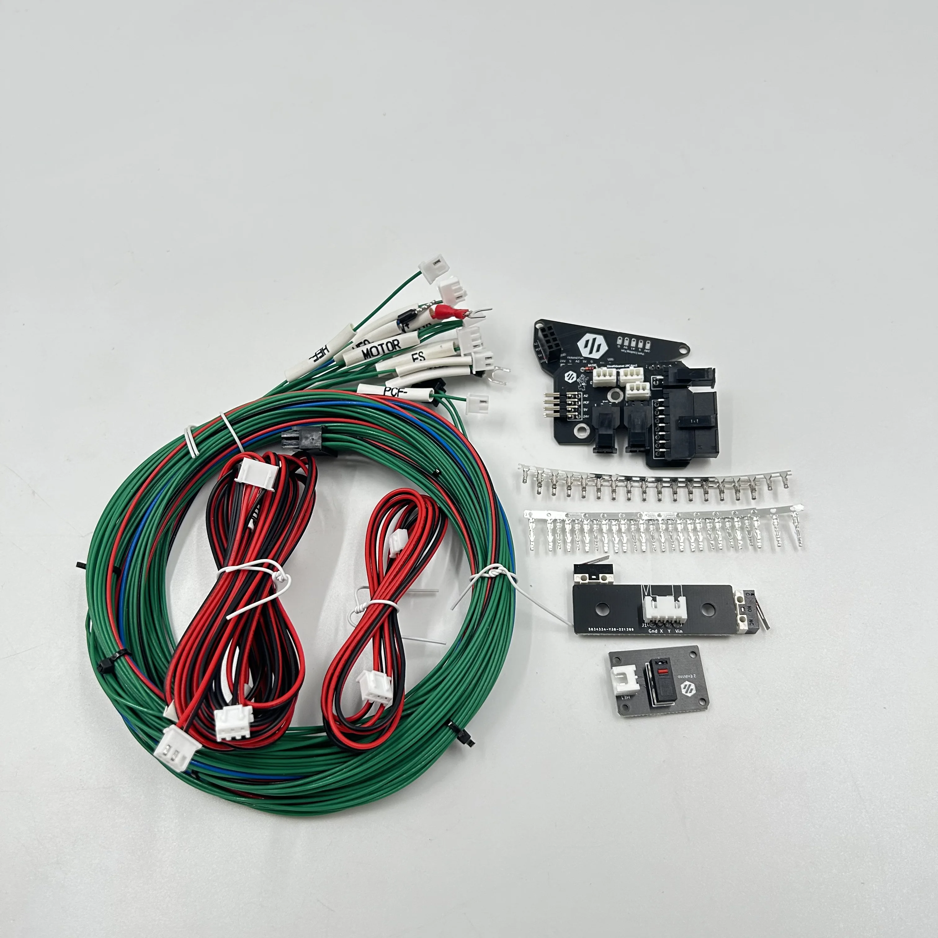 

TURUI Sb Stealthburner Toolhead Pcb 2pcs Kit For Voron Wires 2.4 Trident Xyz Endstop Limit Switch With Cable Octopus