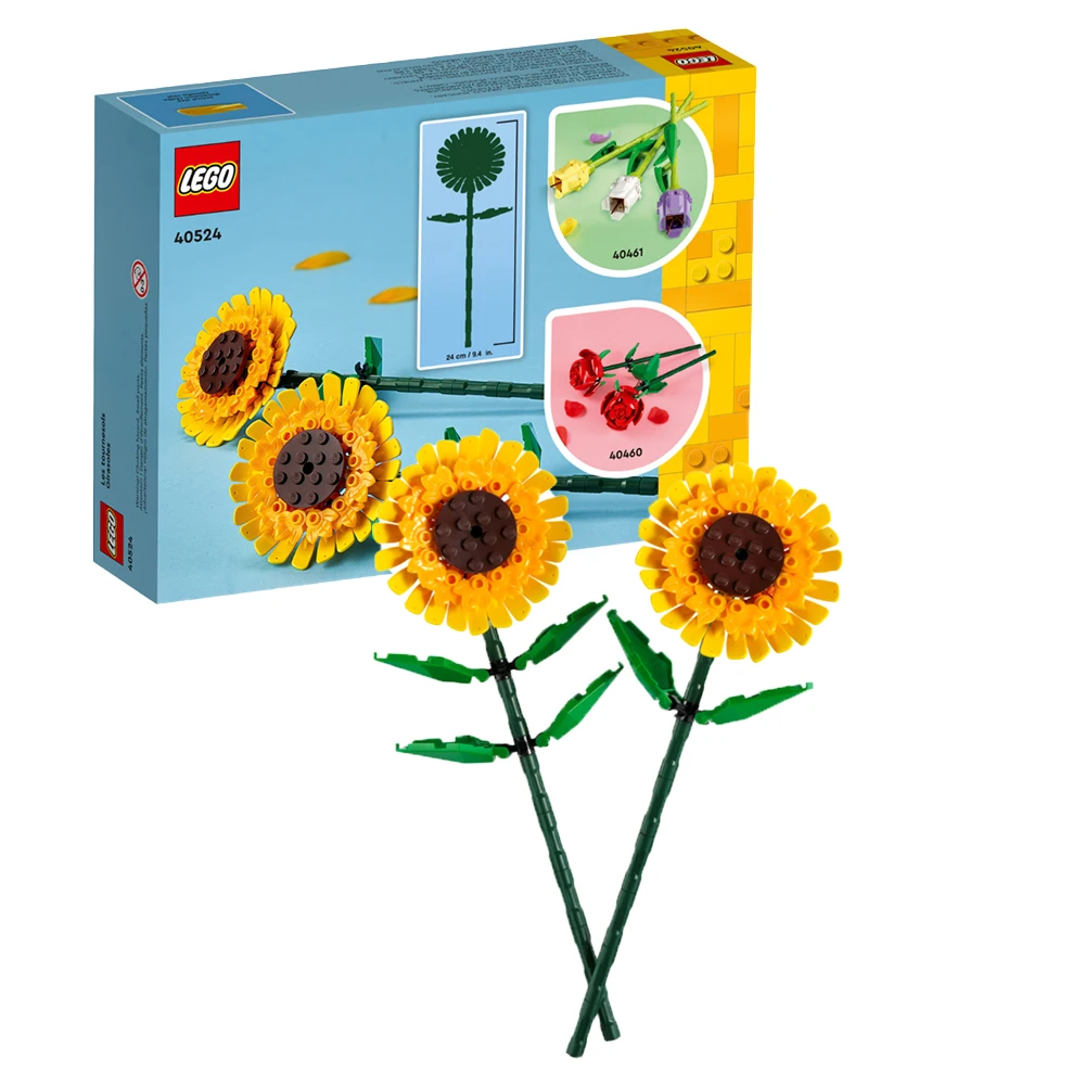 

Конструктор LEGO Creative Versatile Series 40524 «Подсолнух» для мальчиков и девочек, развивающая игрушка-головоломка, подарок для дома, украшение