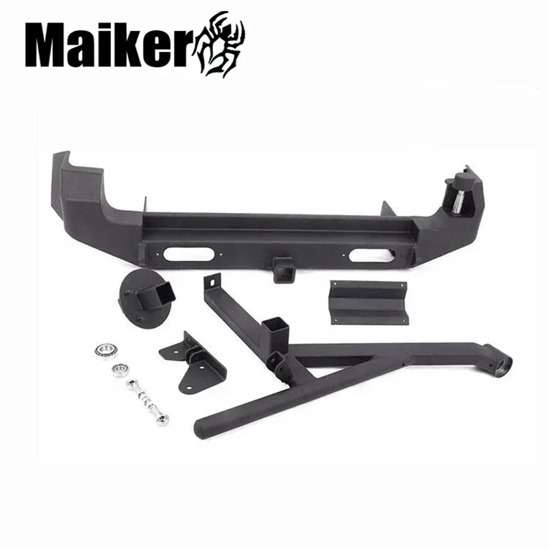

Sport rear bumper with tire carrier for suzuki jimny 1998+back bumper guard 4x4 accessories for Jimny