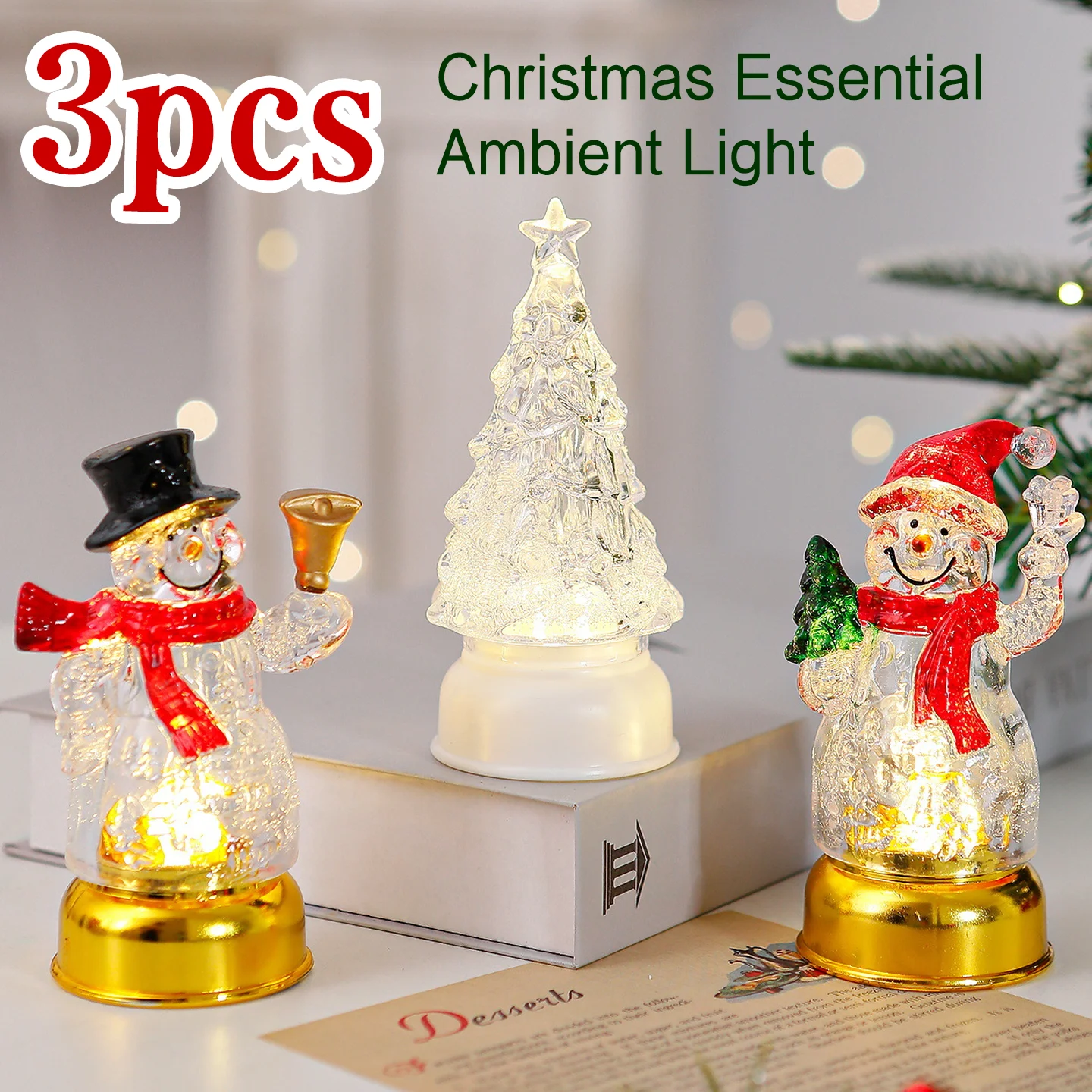 Lighting Tree Decor - زينة شجرة عيد الميلاد على شكل