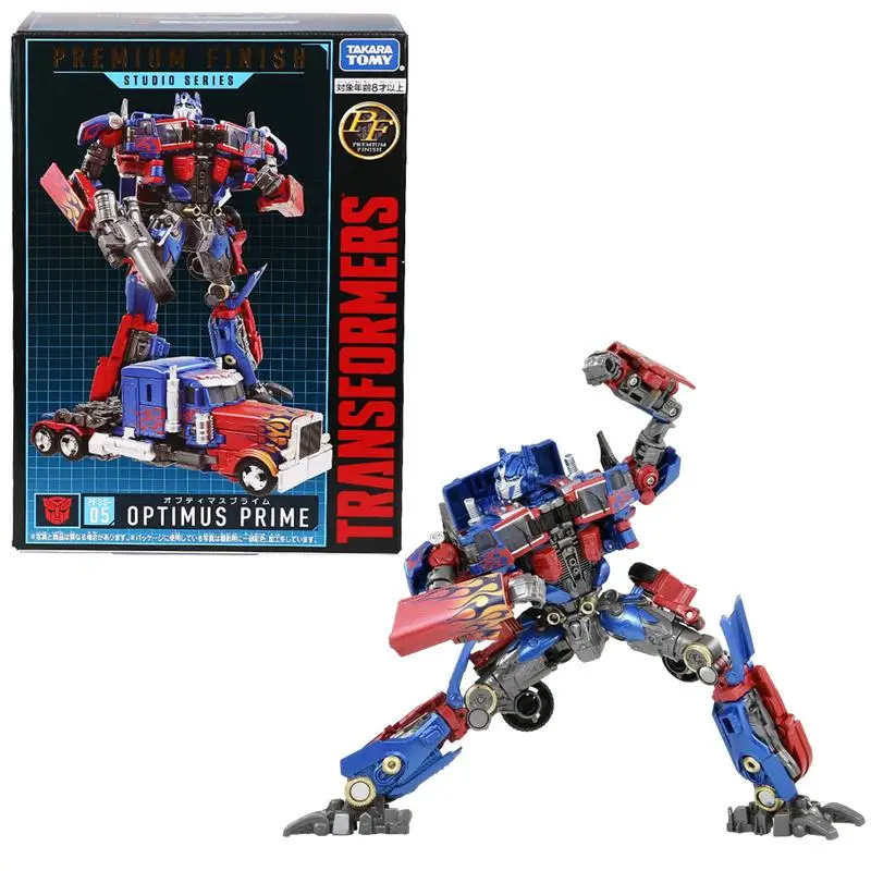 TAKARA TOMY Tokyo ara Tomy TransDevices Premium Finish Dissolve SS-05 Studio Series 05 Optimus Prime Japan Version Action Figure Toy Gift