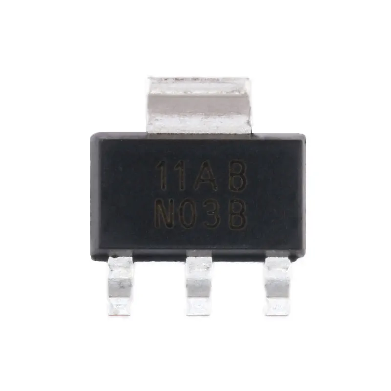 New Original LM1117IMPX-3.3/NOPB LM1117IMPX-5.0 LM1117IMPX-ADJ SOT-223 Linear Regulator Transistor