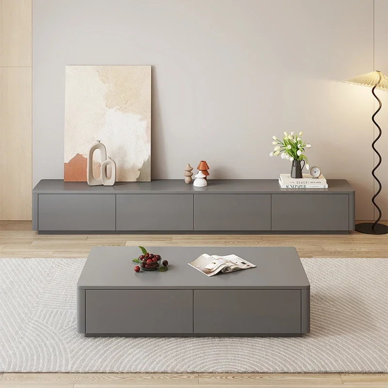 Display Luxury Tv Stands Coffee Gamer Universal Storage Organizer Tv Stands Hallway Office Retro Wood Muebles Home Furniture