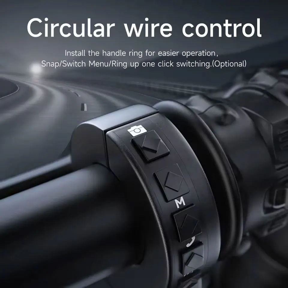 ポータブル6インチバイク用CarPlay Moto Android Autoタッチスクリーン薄型6インチバイク用ワイヤレスIP対応TPMS